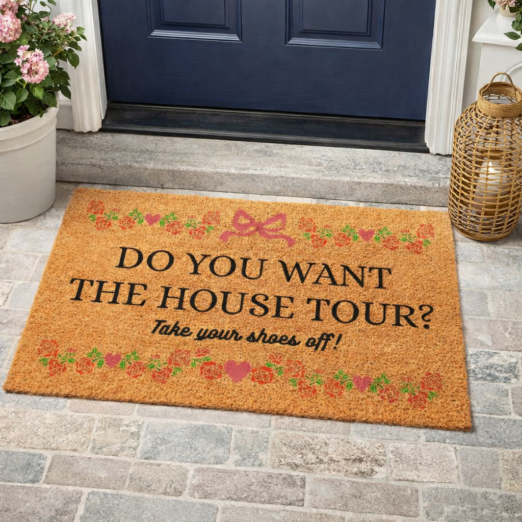 House Tour Doormat