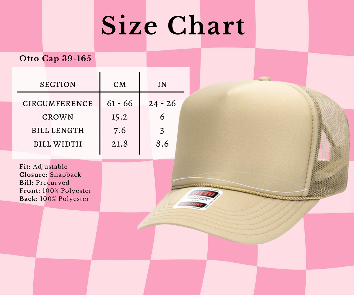 Coquette Bow American Flag Otto Trucker Hat for Women