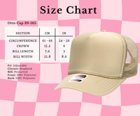 Coquette Bow American Flag Otto Trucker Hat for Women