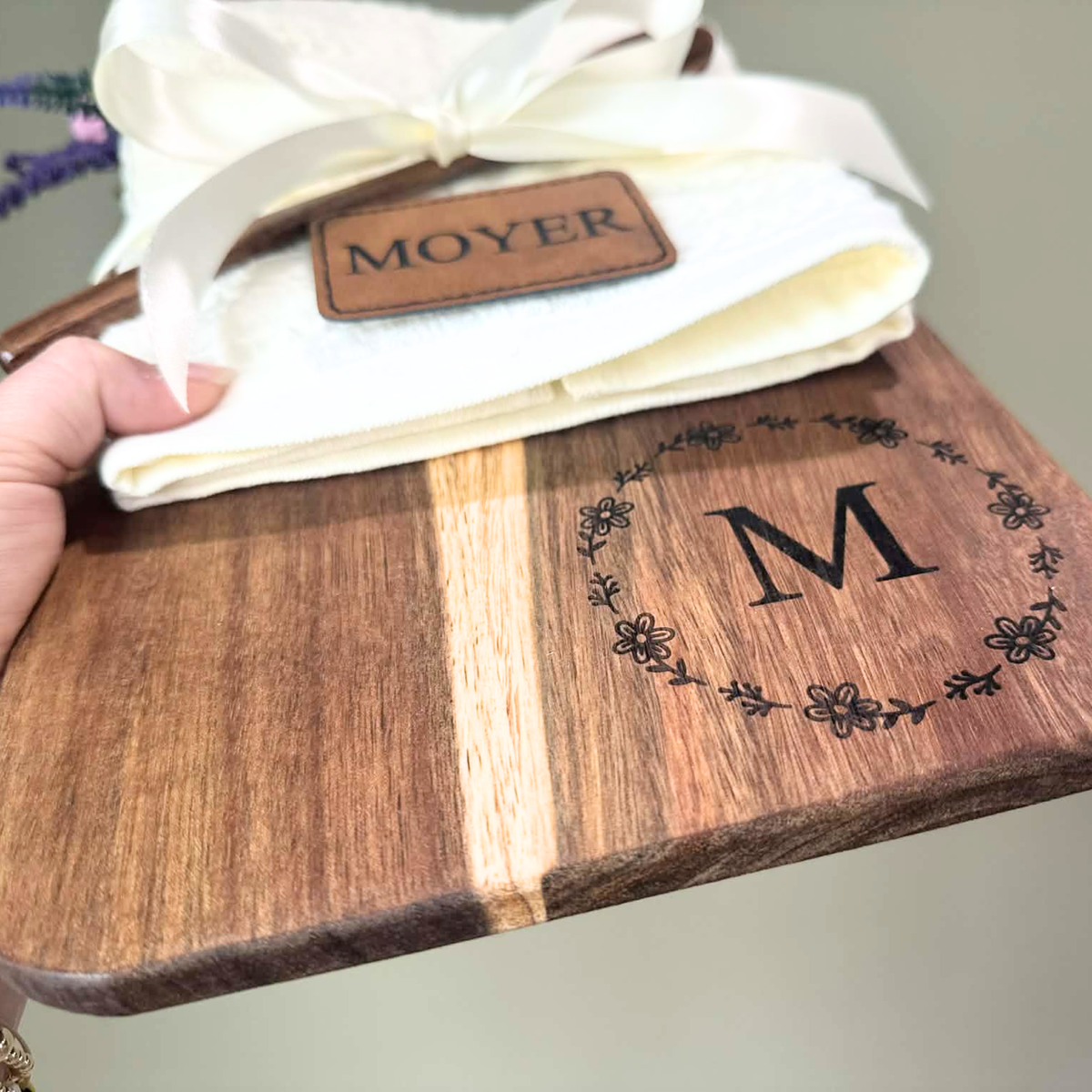 Mother's Day Cutting Board Gift Set