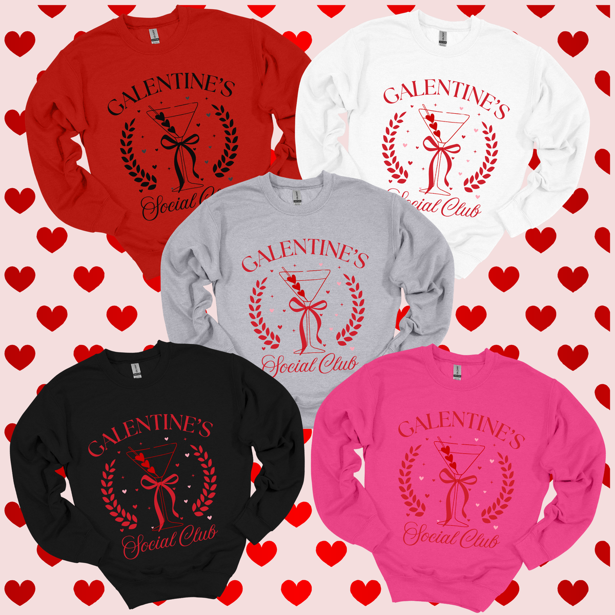 Galentines Social Club Sweatshirt