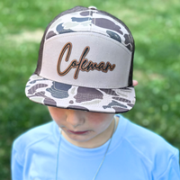Name Cutout Richardson Hats (Size: Most Youth & Adult)