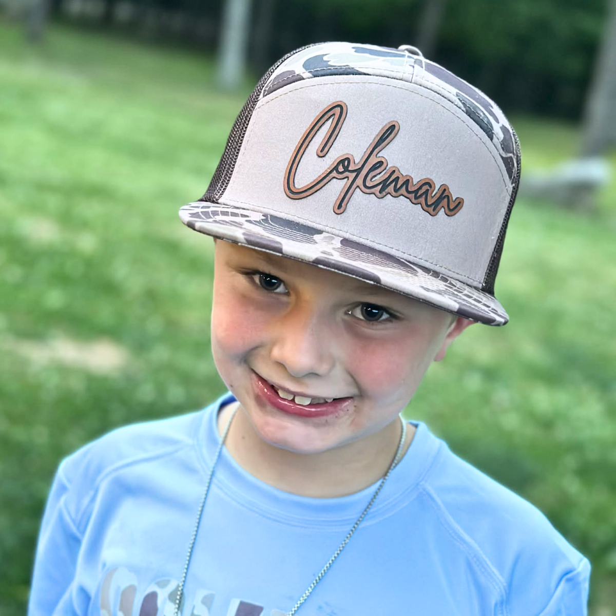 Name Cutout Richardson Hats (Size: Most Youth & Adult)
