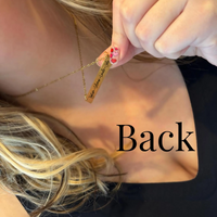 Engraved Necklace for Mother's, Personalized Gifts for Mom, Kids Initials Necklace, Gold Necklace, Custom Jewelry for Moms, Mothers Day Gift
