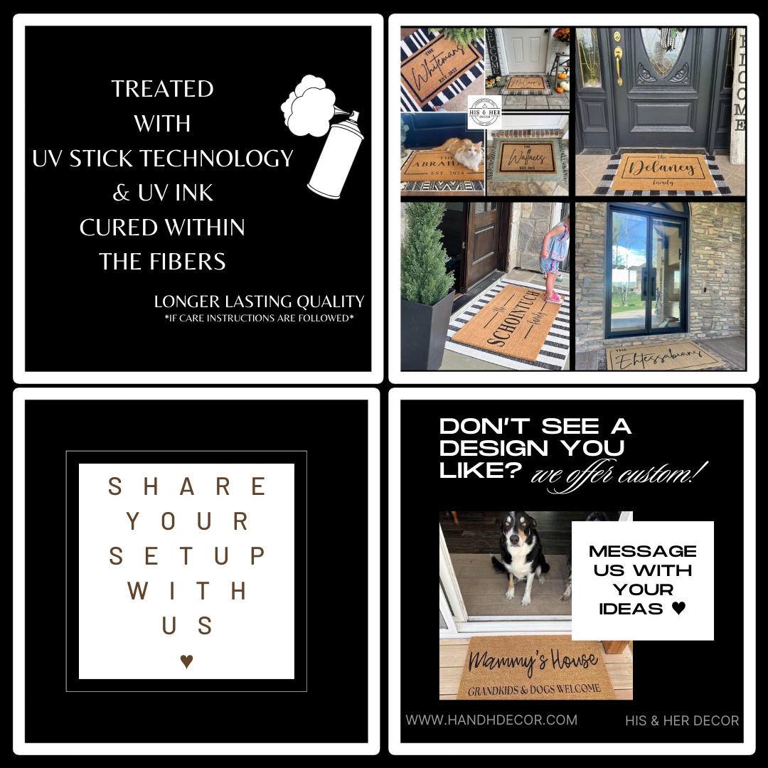 Sealed Heart Envelope Valentine Doormat