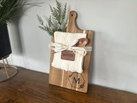 Personalized Cutting Board Gift Set
