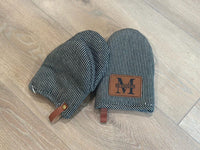 Personalized Set of 2 Stripe Oven Mitts