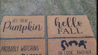 Here Comes Packages Doormat, Here Comes Amazon, Funny Doormat, Christmas Doormat, Christmas Decor, Holiday Doormat, Christmas Gift, Doormat