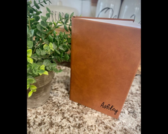 Custom Valentine Gift for Her | Valentines Day | Personalized Journal | Writing Journal | Journal | Personalized Gift | Leather Journal